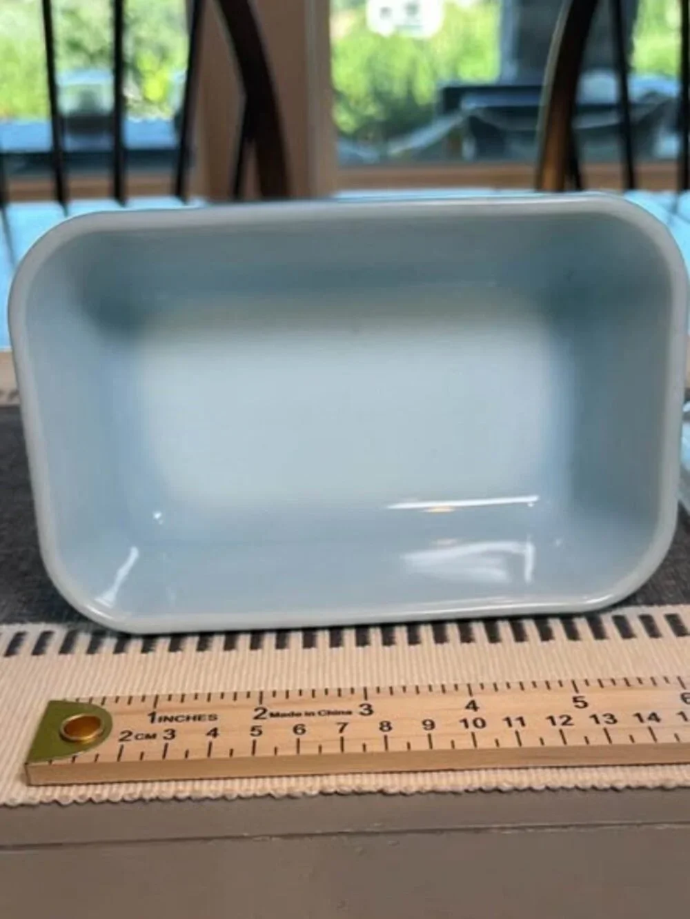 Vintage Pyrex 503 Turquoise Refrigerator Dish with Lid